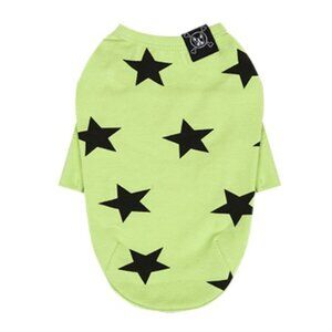 Long Sleeve Star Shirt by Puppy Angel - GREEN S/M - NEW!